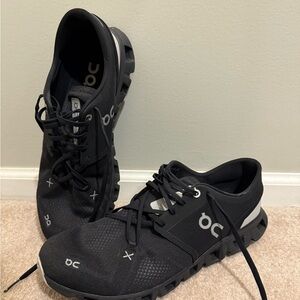 On Running Black Athletic Shoes